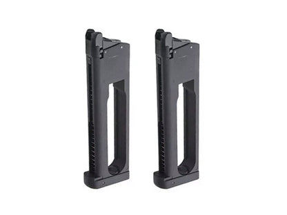 KJ WORKS V2 1911 / KP-07/ KP-16 Series Gas Blowback 24rds CO2 Magazine.
