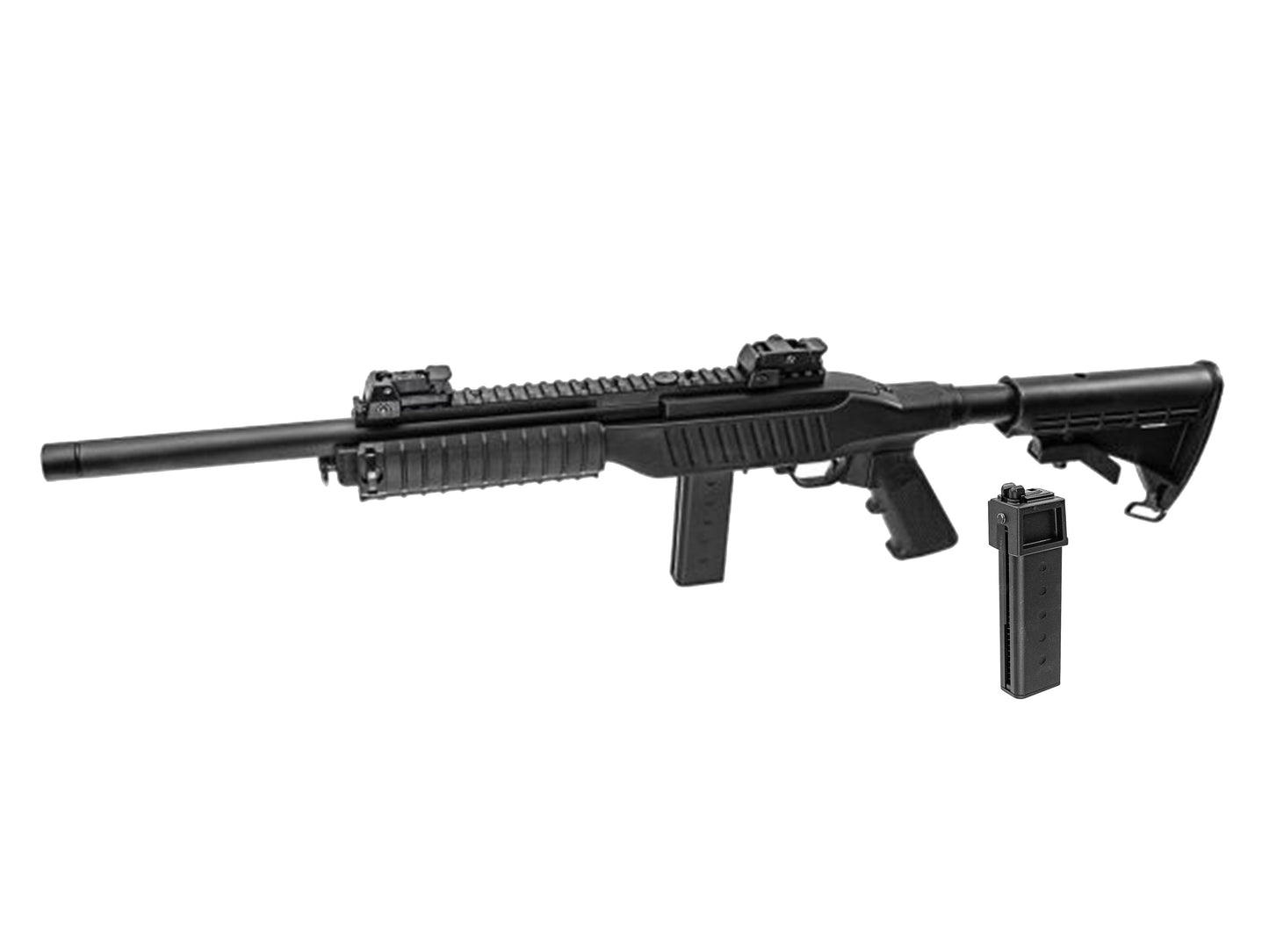 KJ WORKS KC-02 V2 ホークアイ ガスブローバック カービン.