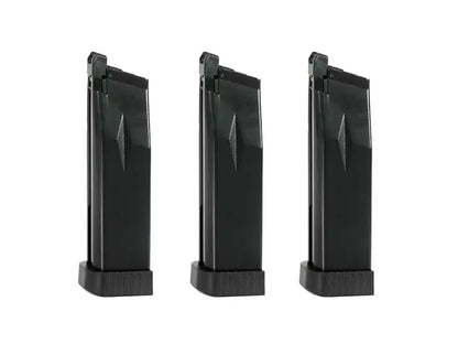 KJ WORKS KP-06 ハイキャパ シリーズ 28発 ガスブローバック用 スペアCO2マガジン.