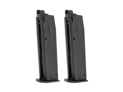 KJ WORKS KP-01 E2 シグ ザウエル SIG P226 ガスブローバック 用 24発 スペアマガジン.