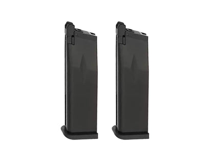 KJ WORKS 1911 / KP-07/ KP-16 Series Gas Blowback 26rds CO2 Magazine.