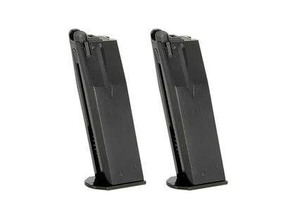 KJ WORKS KP-09 / CZ 75 ガスブローバック 用 24発 ガス スペアマガジン.