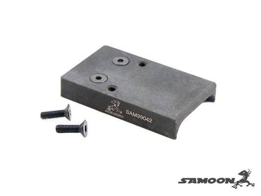 SAMOON | GHK G17 Gen3 / TTI G34 Steel CNC Optic mount base.