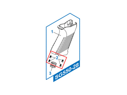 【純正部品】G&G SG553 電動ガン シリーズ パーツ.