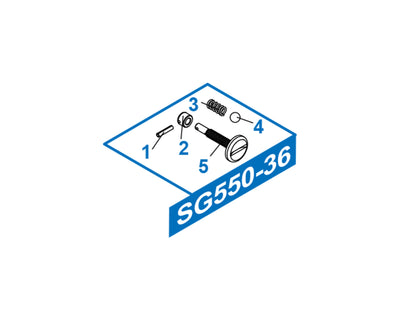 【純正部品】G&G SG553 電動ガン シリーズ パーツ.