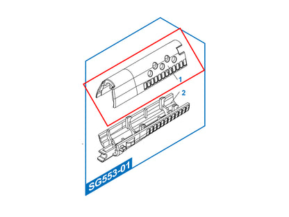 【純正部品】G&G SG553 電動ガン シリーズ パーツ.