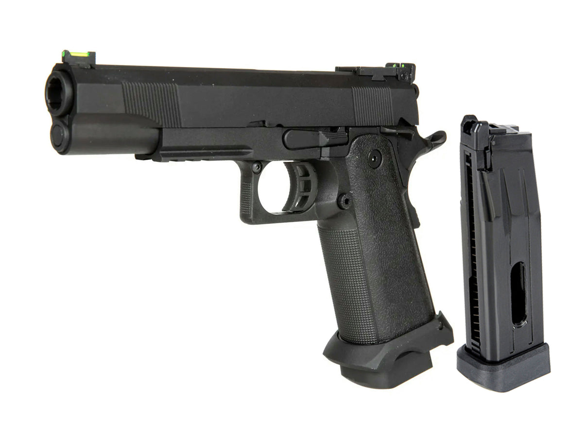 SRC ELITE MK I 5.1" HI-CAPA ガスブ ローバック ハンドガン.