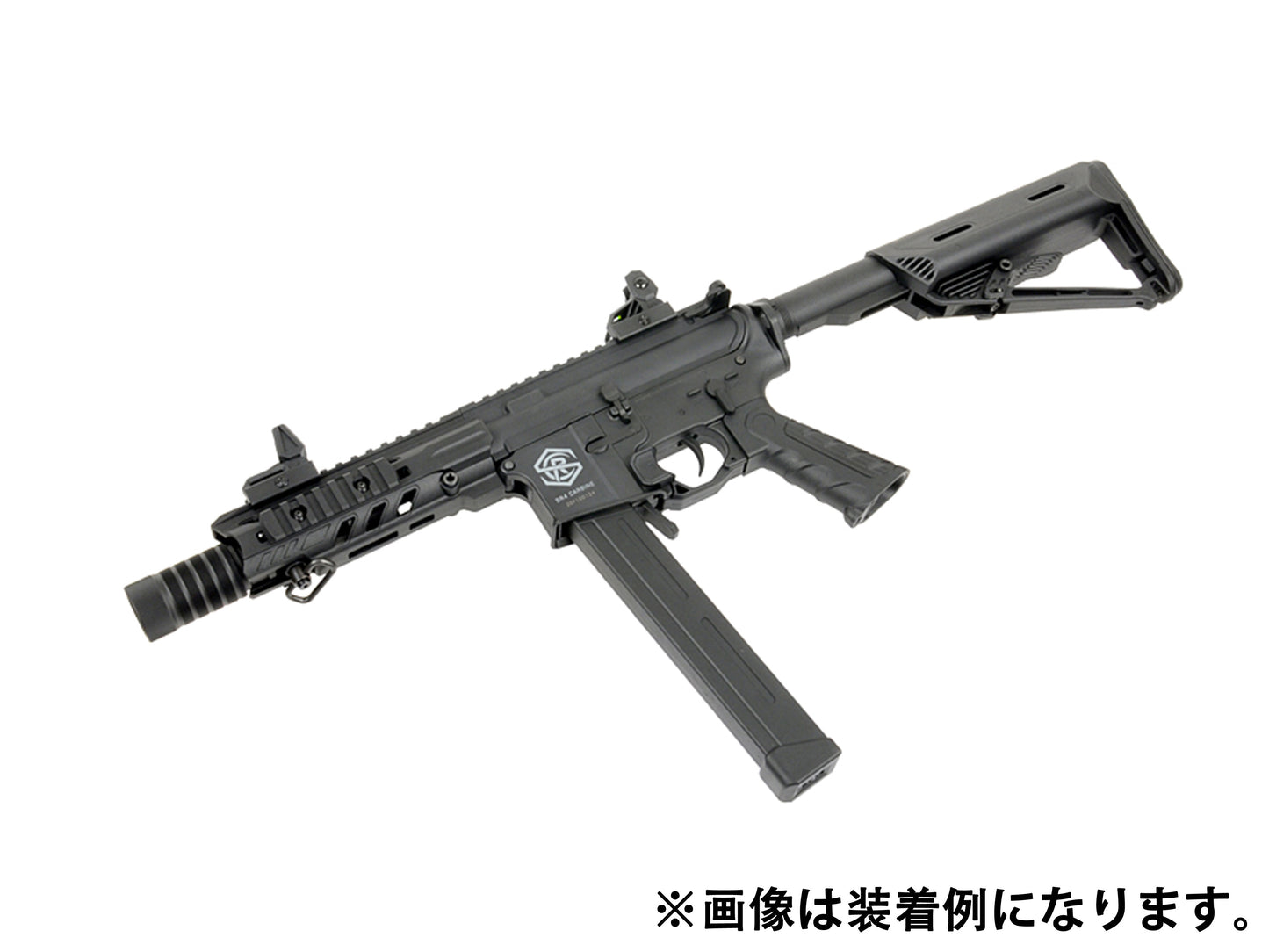 SRC SR4 FALCON (M4) 系列 電動槍 9MM 風格 110發 彈匣. ( 6入 )