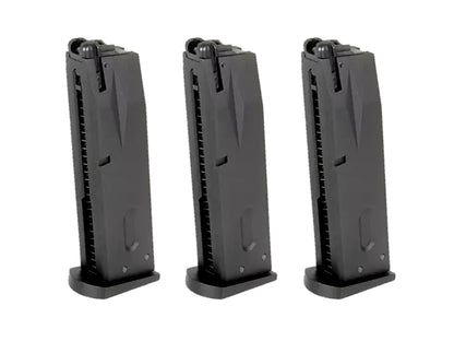 SRC SR92 ガスブローバック ハンドガン用 23発 スペアガスマガジン.