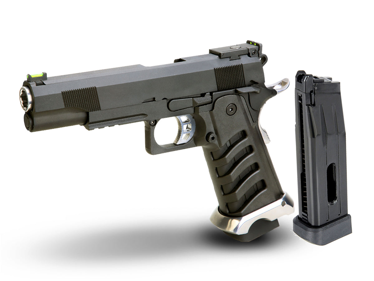 SRC ELITE MK III 5.1" HI-CAPA ガスブ ローバック ハンドガン.