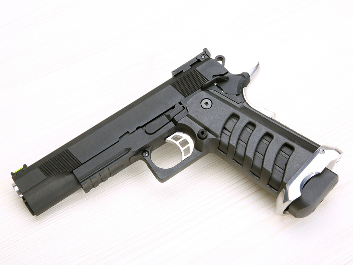 SRC ELITE MK III 5.1" HI-CAPA ガスブ ローバック ハンドガン.