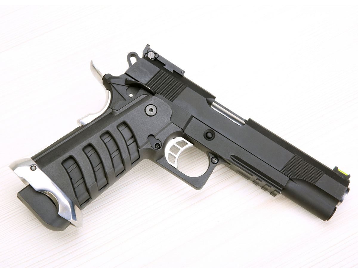 SRC ELITE MK III 5.1" HI-CAPA ガスブ ローバック ハンドガン.