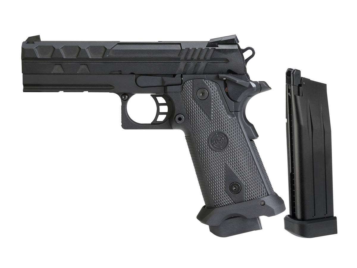 SRC TARTARUS MK I 4.3" HI-CAPA ガスブ ローバック ハンドガン.