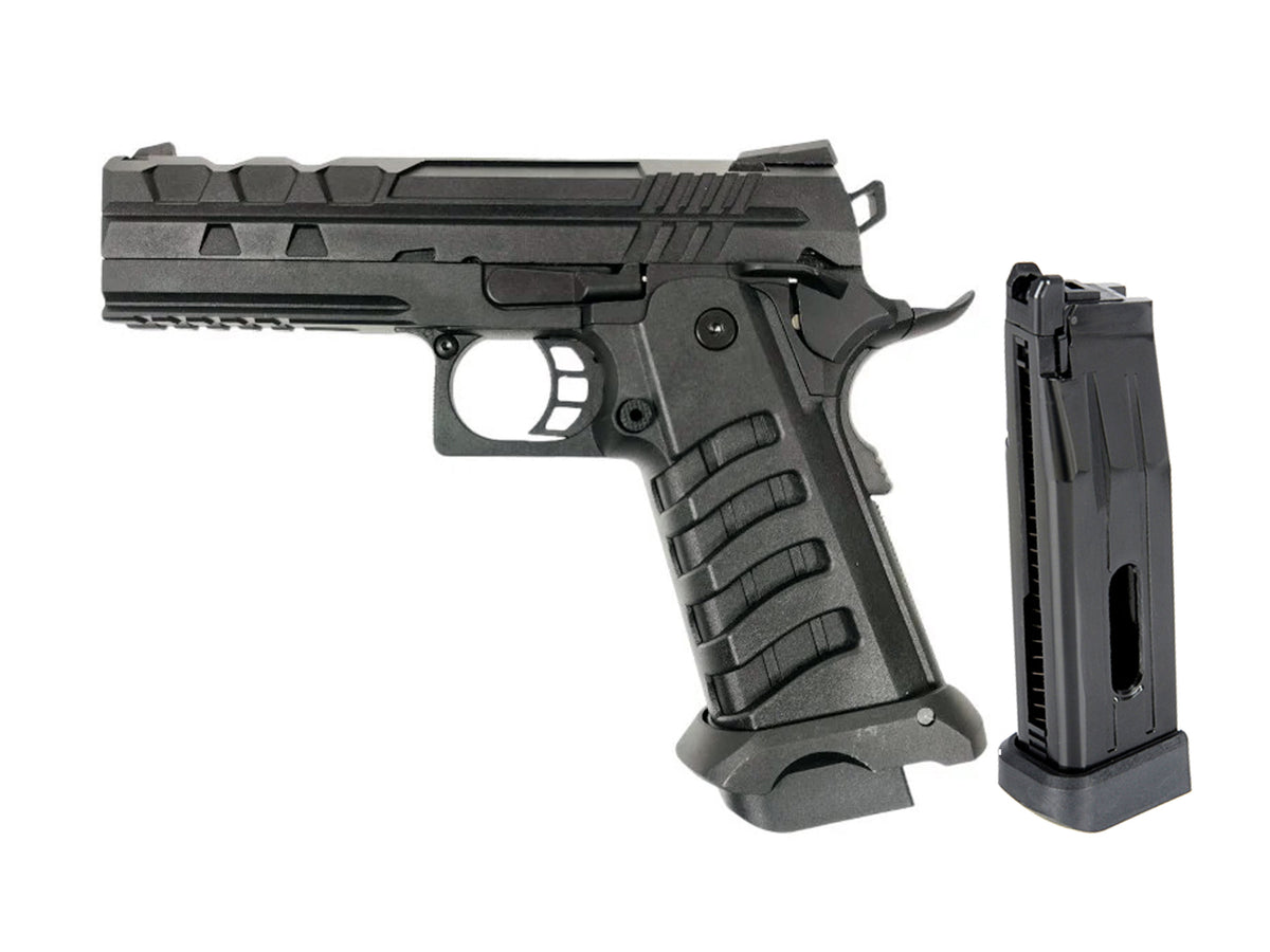 SRC TARTARUS MK III 4.3" HI-CAPA ガスブ ローバック ハンドガン.