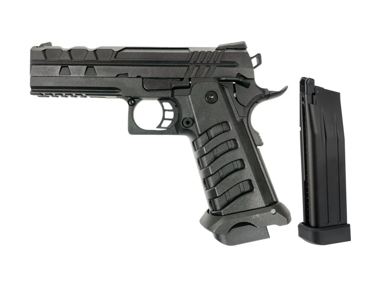 SRC TARTARUS MK III 4.3" HI-CAPA ガスブ ローバック ハンドガン.