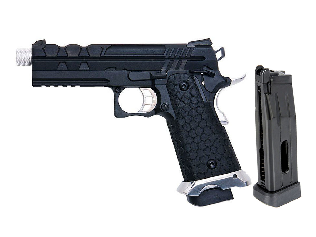 SRC TARTARUS MK IV 4.3" HI-CAPA ガスブ ローバック ハンドガン.