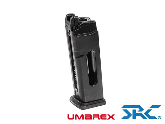 UMAREX | SRC グロック 17 GEN5 シリーズ ガスブローバック用 18発 スペアCO2マガジン.