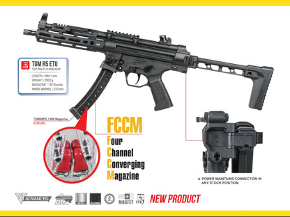 [日本仕様] G&G TGM R5 ETU モダナイズド MP5 電動サブマシンガン.