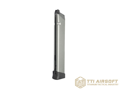 TTI AIRSOFT G シリーズ アルミCNC ガスブローバック 用 50発 ロングマガジン.