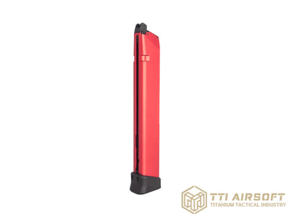 TTI AIRSOFT G シリーズ アルミCNC ガスブローバック 用 50発 ロングマガジン.