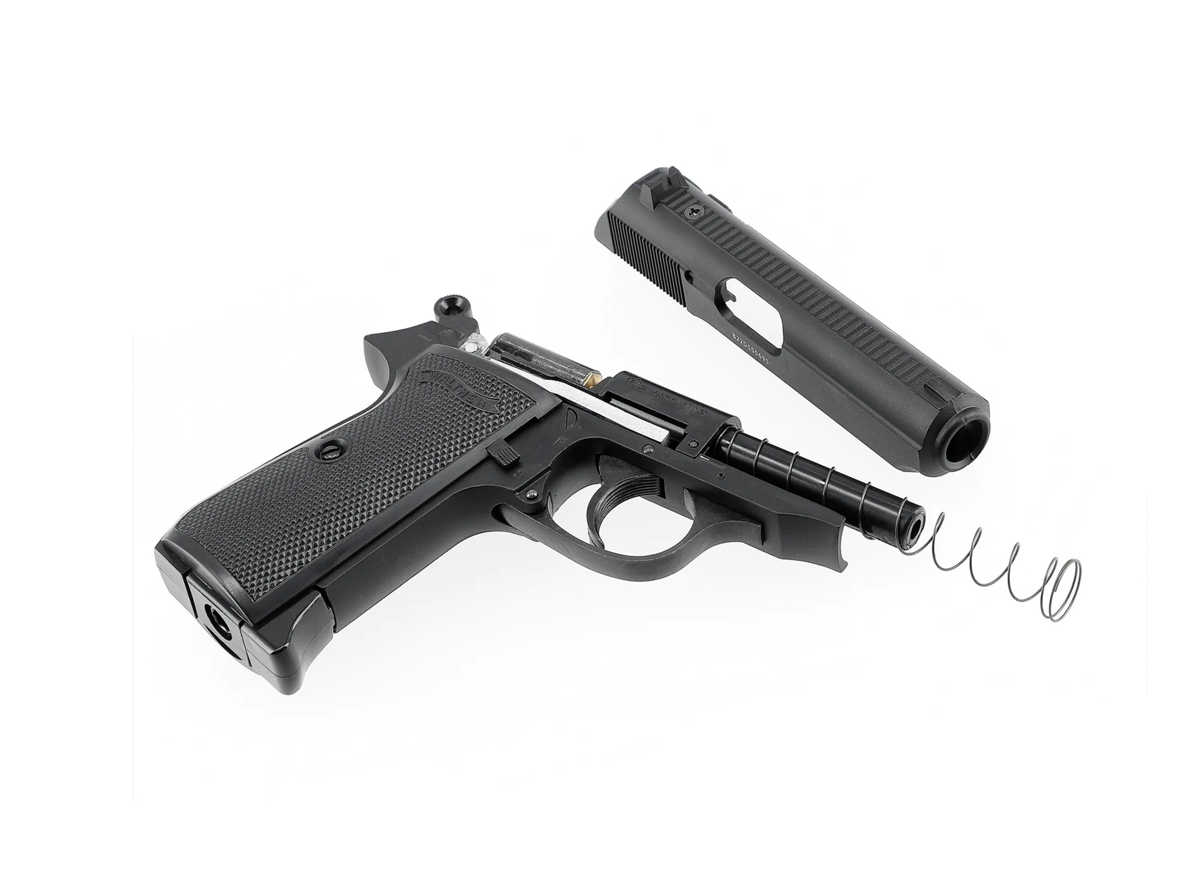 UMAREX ワルサー WALTHER PPK/S 4.5mm CO2 ガスブローバック ハンドガン メタルパーツ セット. – GD6-JP