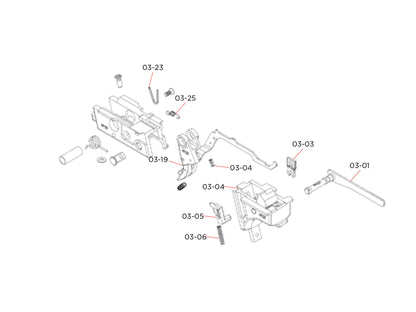 【純正部品】 UMAREX H&K | VFC VP9 ガスブローバック ハンドガン パーツ.