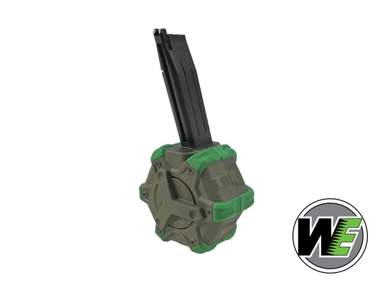 AW CUSTOM Desert Eagle Series 350rds Drum Magazine.