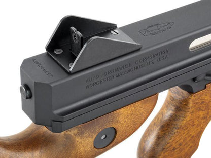 CYBERGUN | WE Auto-Ordnance Licensedトンプソン M1A1 ガスブローバック サブマシンガン.