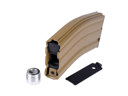 WE M16 / M4 ガスブローバック シリーズ 用 30発 スペアCO2マガジン.