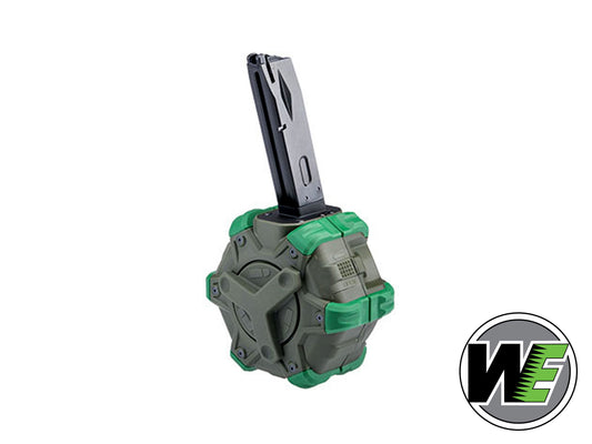 AW CUSTOM Desert Eagle Series 350rds Drum Magazine.