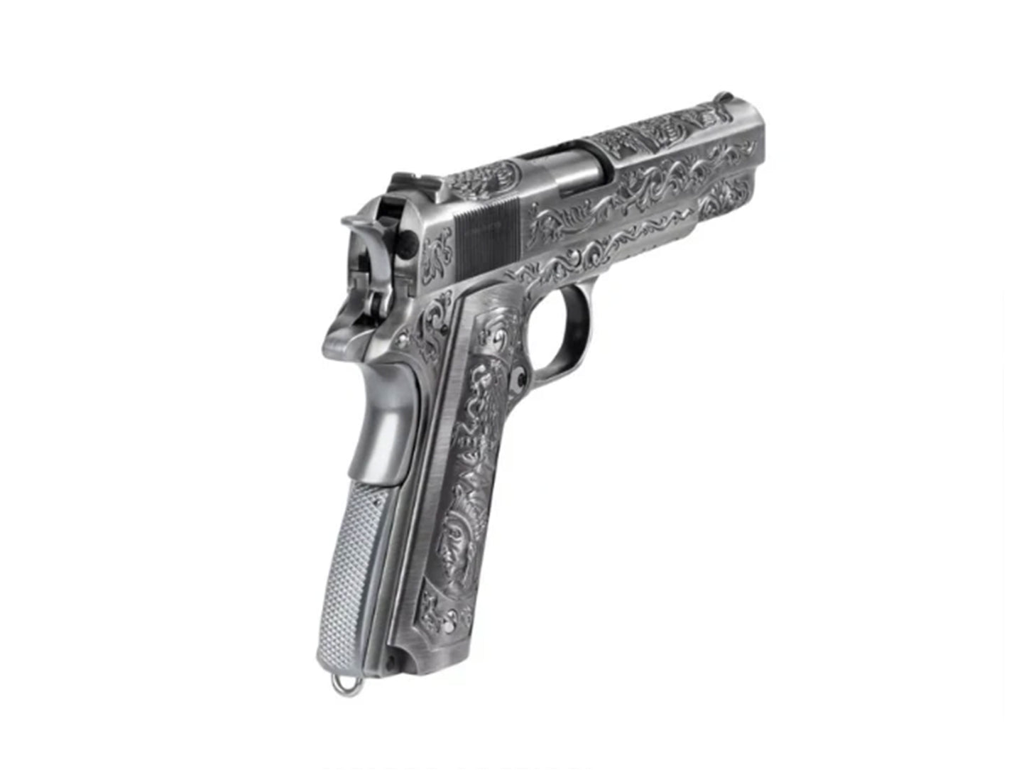 WE 1911 クラシック フローラル パターン ガスブローバック ハンドガン メタルパーツセット.