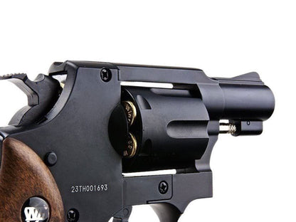 WG スポーツ-7 733 シェリフ M36 2インチ ブラウングリップ バージョン CO2ガスリボルバー メタルパーツ セット.