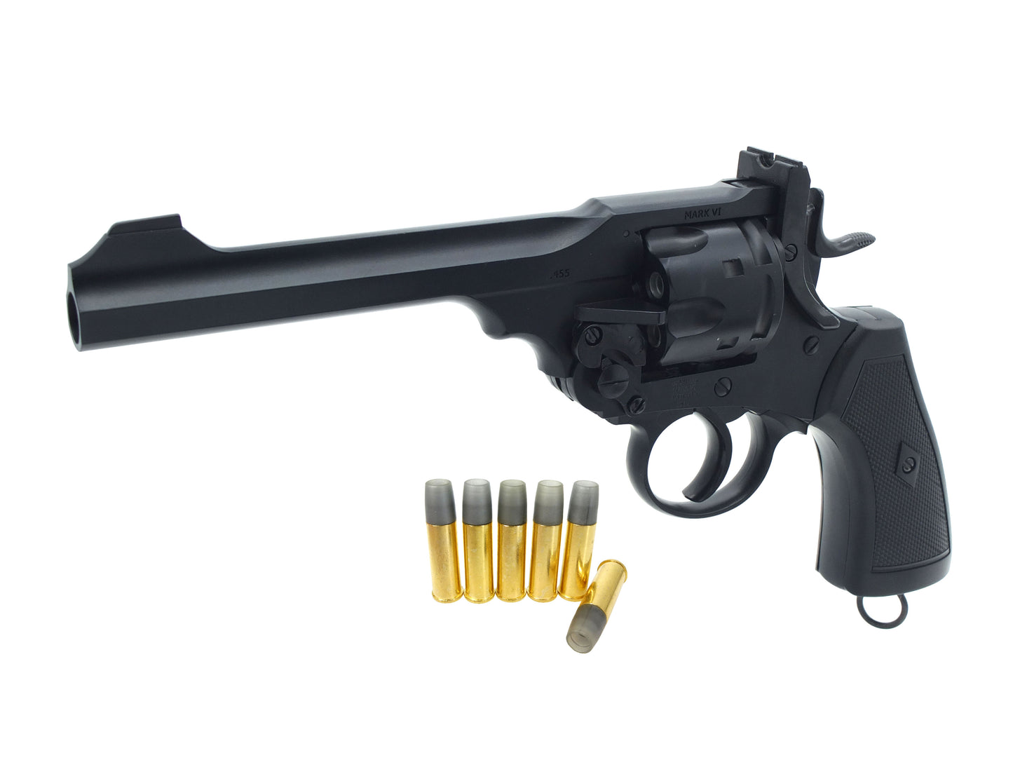 GUN HEAVEN ウェブリー MK VI 6インチ 中折れ式 CO2ガスリボルバー メタルパーツ セット.