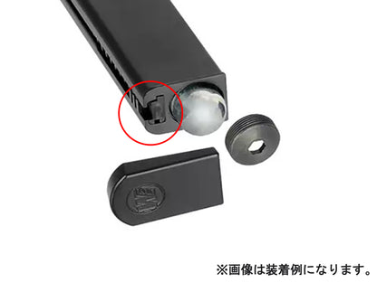 WE M9 CO2マガジン 用 マガジン プレートロック ボタン.