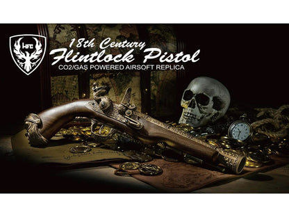 HFC フリントロックピストル ガスガン.