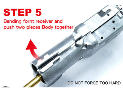 GUARDER WA / KWC ミニウージー Mini UZI用 アルミレシーバー & フレーム キット.