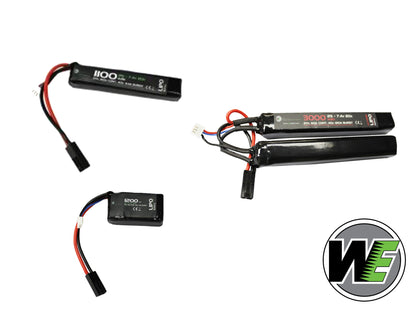 WE LIPO 7.4V シリーズ 電動ガン用 バッテリー.
