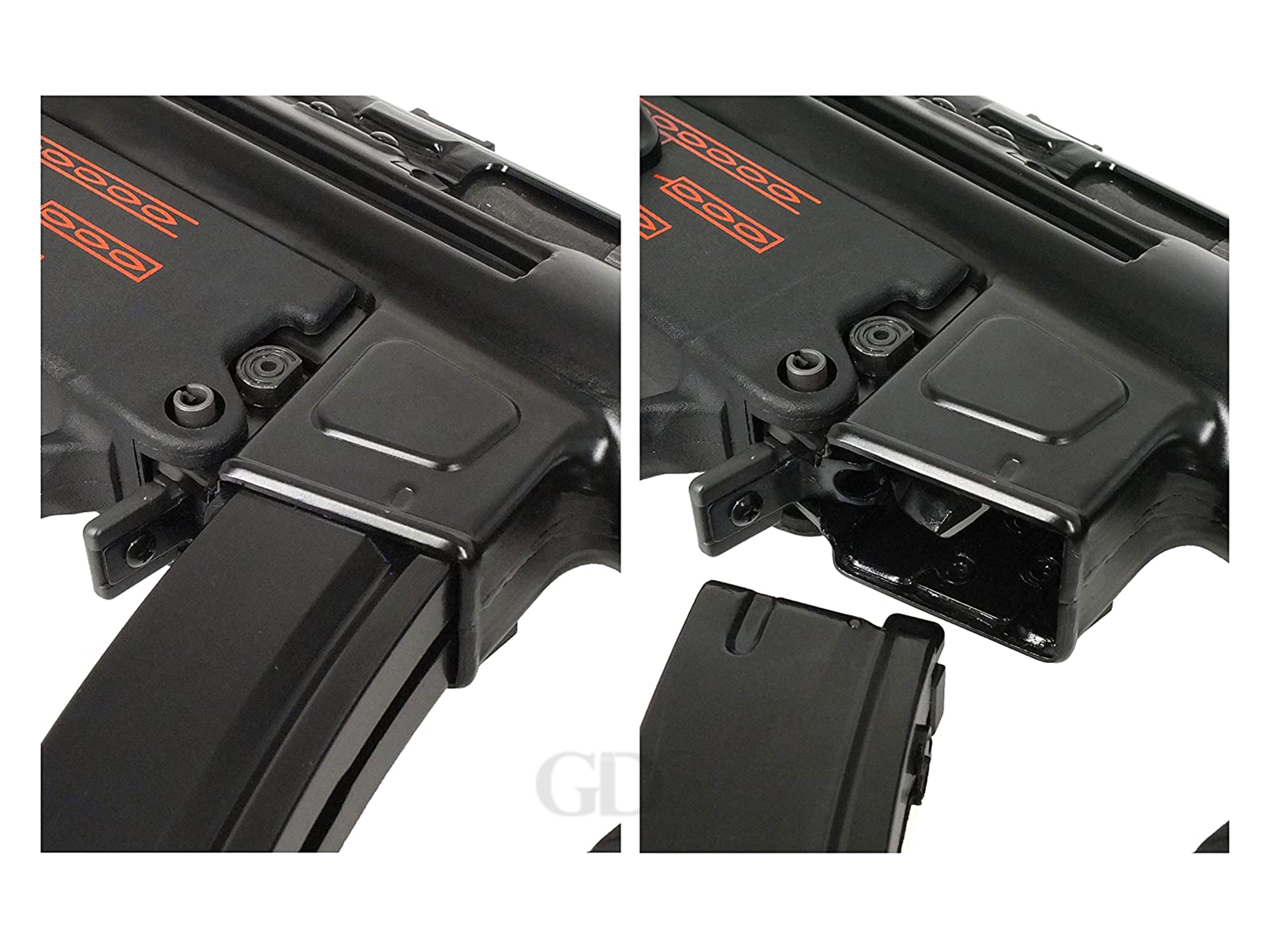 SALE新品WE H&K MP5 APACHE-A3 ガスブローバック サブマシンガン 予備マガジン2本付き ガスガン