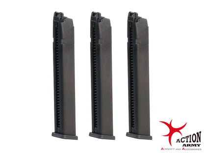 ACTION ARMY AAP-01 / AAP01C シリーズ用 ガスブローバック 50発 スペアロングマガジン.