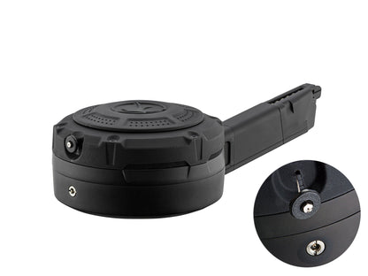 ACTION ARMY AAP-01 / AAP01C シリーズ 用 350連 ガスドラム マガジン .