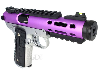 WE ギャラクシー Galaxy 1911 A シルバー フレーム Ver. ガスブローバック ハンドガン メタルパーツ セット.