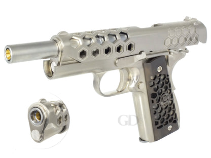 WE M1911A1 ヘックス カット スタイル Hex Cut Style ガスブローバック ハンドガン メタルパーツセット.