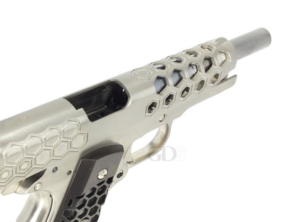 WE M1911A1 ヘックス カット スタイル Hex Cut Style ガスブローバック ハンドガン メタルパーツセット.