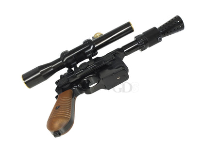 AW CUSTOM SW ハン・ソロ DL-44 ヘビーブラスター Heavy Blaster ガスブローバック ハンドガン メタルパーツセット.