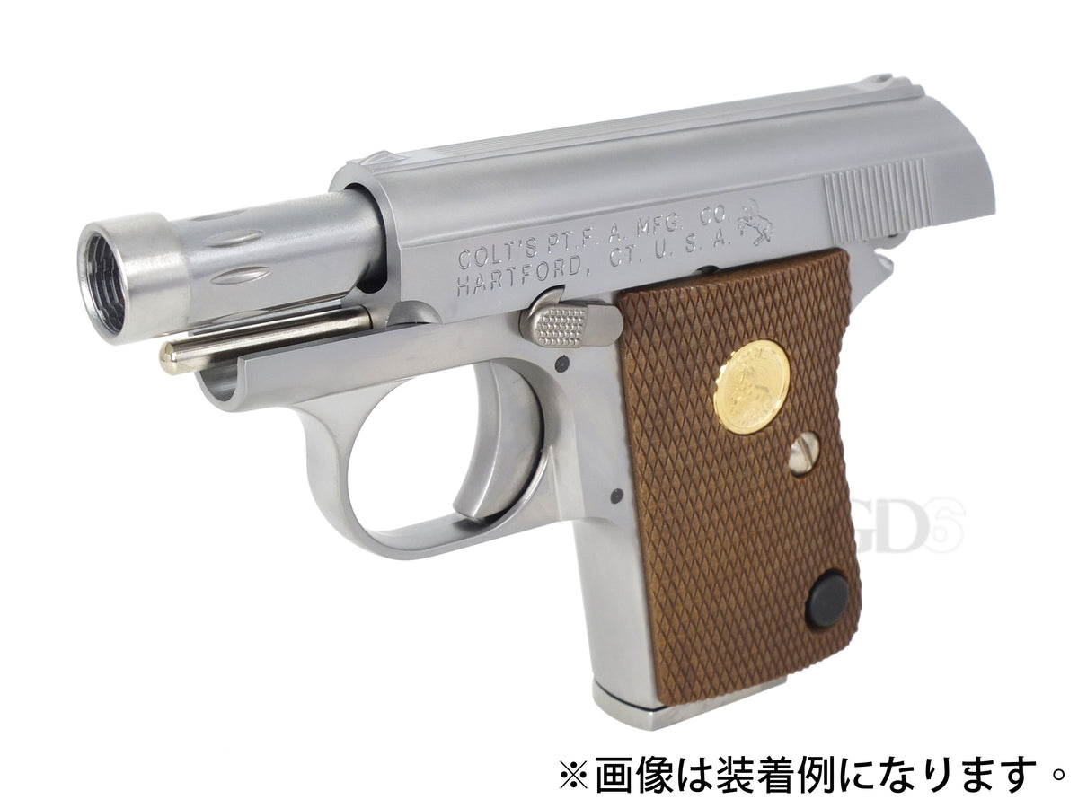 WE CT25 / CYBERGUN COLT .25用 11mm 正ネジ ( 内ネジ ) メタルアウターバレル. – GD6-JP