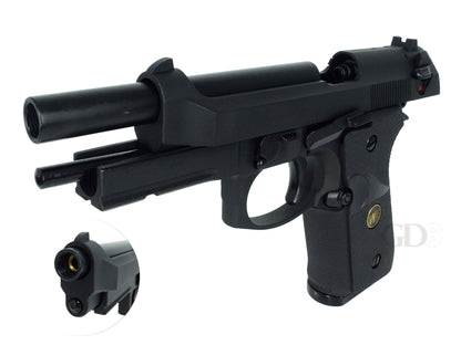 WE ベレッタ M9A1 USMC スタイル ガスブローバック ハンドガン メタルパーツ セット.