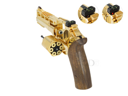 【限定】BO キアッパ・ライノ CHIAPPA RHINO 60DS .357 CO2ガスリボルバー 18K ゴールドメッキ メタルパーツ セット.