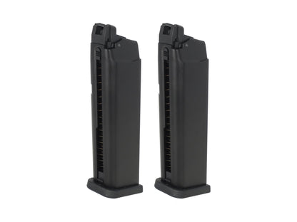 WE G17 / G18C Gen3 グロック シリーズ ガスブローバック用 CO2 スペアマガジン.