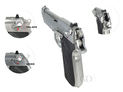 WE ベレッタ M9A1 NEW SYSTEM [ フルオート ] ガスブローバック ハンドガン メタルパーツ セット.