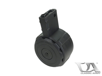 CLASSIC ARMY  クラシックアーミー M4 / M16 シリーズ 電動ガン用 1100連 電動式ドラム マガジン.